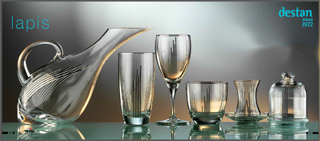 2014 Destan Lapis Glass Sets